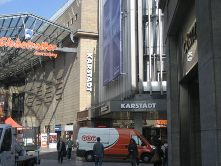Insolvenz, Sozialplanverfahren bei Karstadt, hier Karstadt Köln